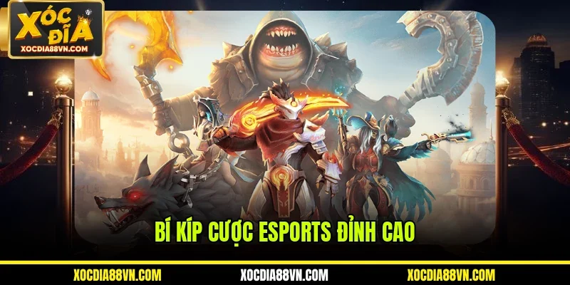 Cược Esport 4 Bí kíp cược Esports đỉnh cao