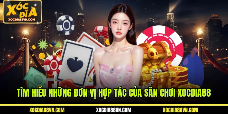 Sòng Bài 3 Tìm hiểu những đơn vị hợp tác của sân chơi XOCDIA88